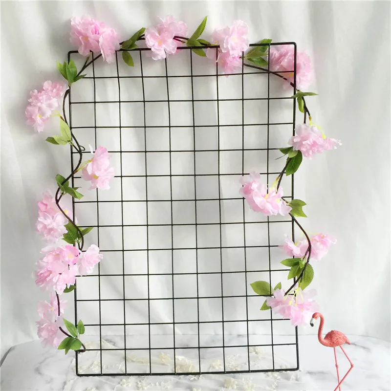 CHUXIN 175 см Искусственный цветок вишневый цвет ротанг домашний балкон настенный