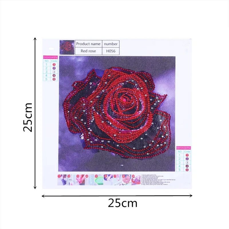 Набор для вышивки крестиком сделай сам картина из круглых страз с изображением