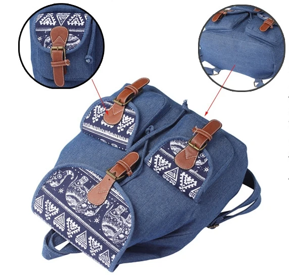 TMYOY модный джинсовый мужской рюкзак для путешествий Back Pack текстильные школьные