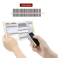 mini barcode scanner bluetooth wireless waybill usb portable pocket 2d barcode qr code reader