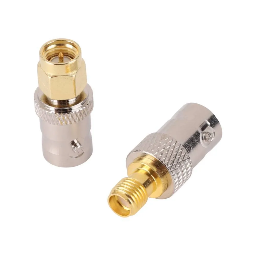 4pcs/set SMA to BNC Male Female Connector Kit Portable High Temperature Resistant RF Coaxial Adapter Converter for Computer | Электроника