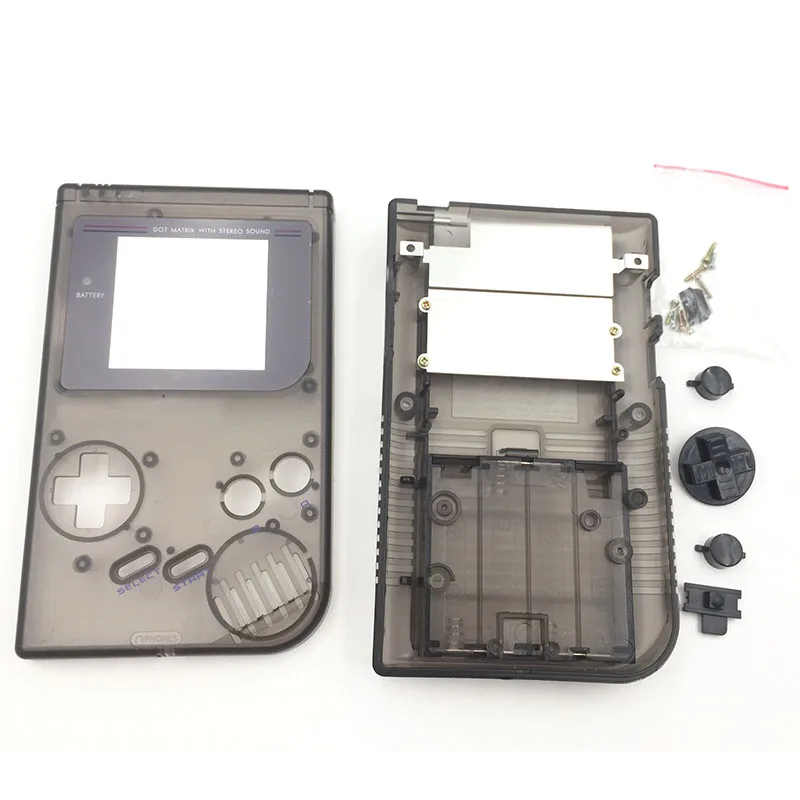 5 комплектов прозрачный корпус для дыма запасные части Nintendo GAME BOY DMG 01|Запасные