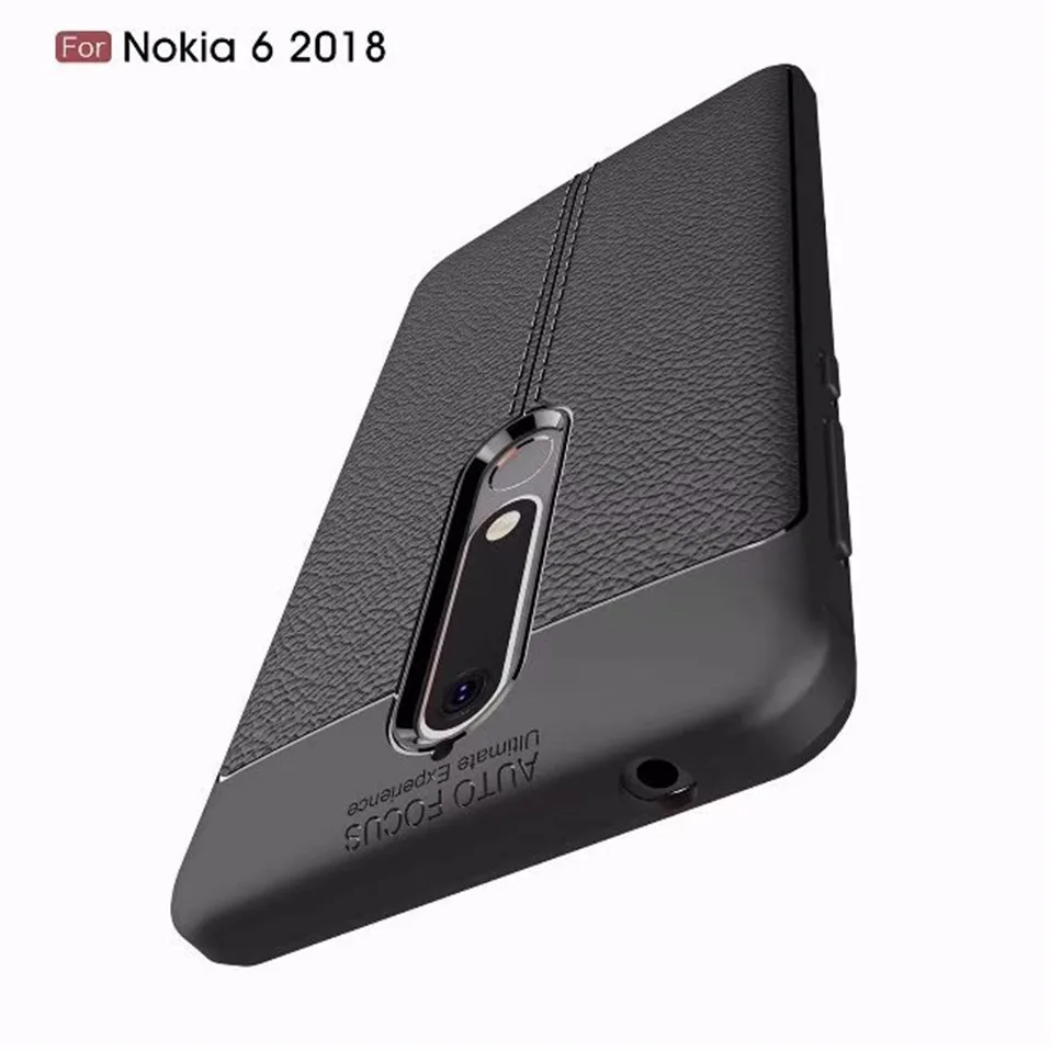 Кожа Телефон Чехлы для Nokia 8 7 плюс 6 2018 крышка Анти-стойкие Вернуться ТПУ чехлы 1 2 3 5