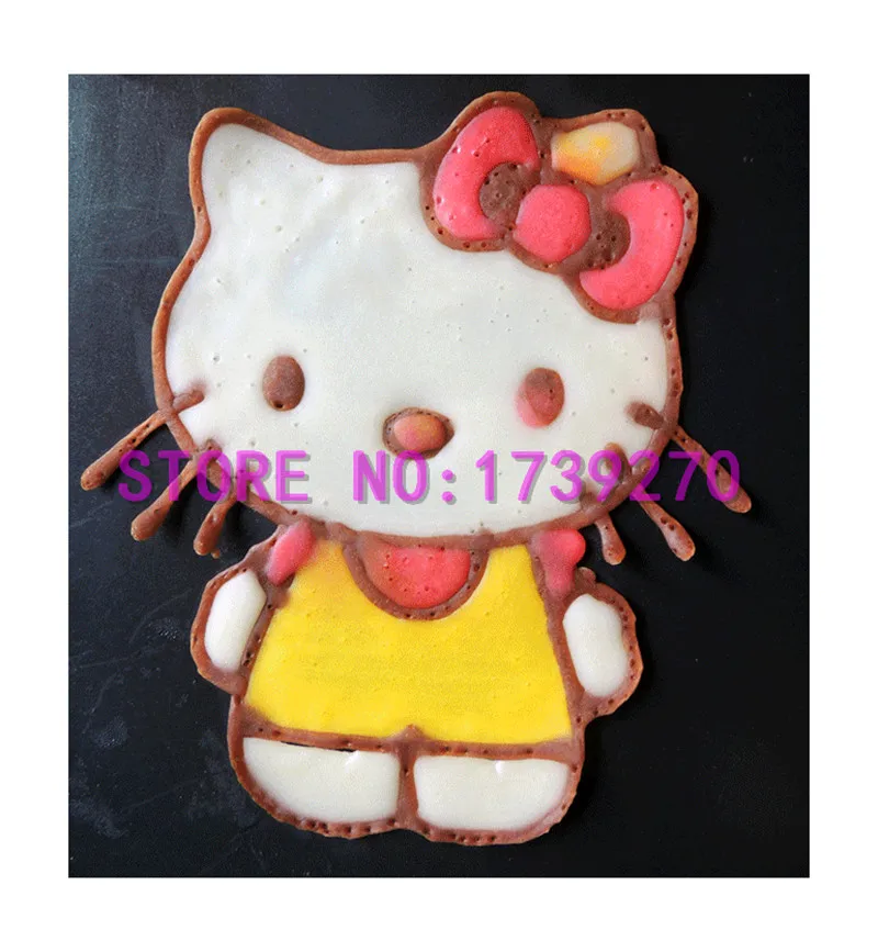 

newest food printer,4 colors pancake printing machine,3D DIY pancake maker