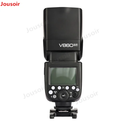 Godox Ving V860II V860II-F GN60 2,4G ttl HSS 1/8000 литий-ионная батарея камеры Speedlite вспышка для Fuji DSLR+ софтбокс Подарочный комплект CD50