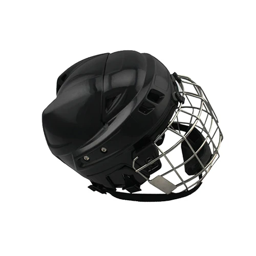 Черная каска защита головы для хоккея сертификат CE бесплатная доставка|head