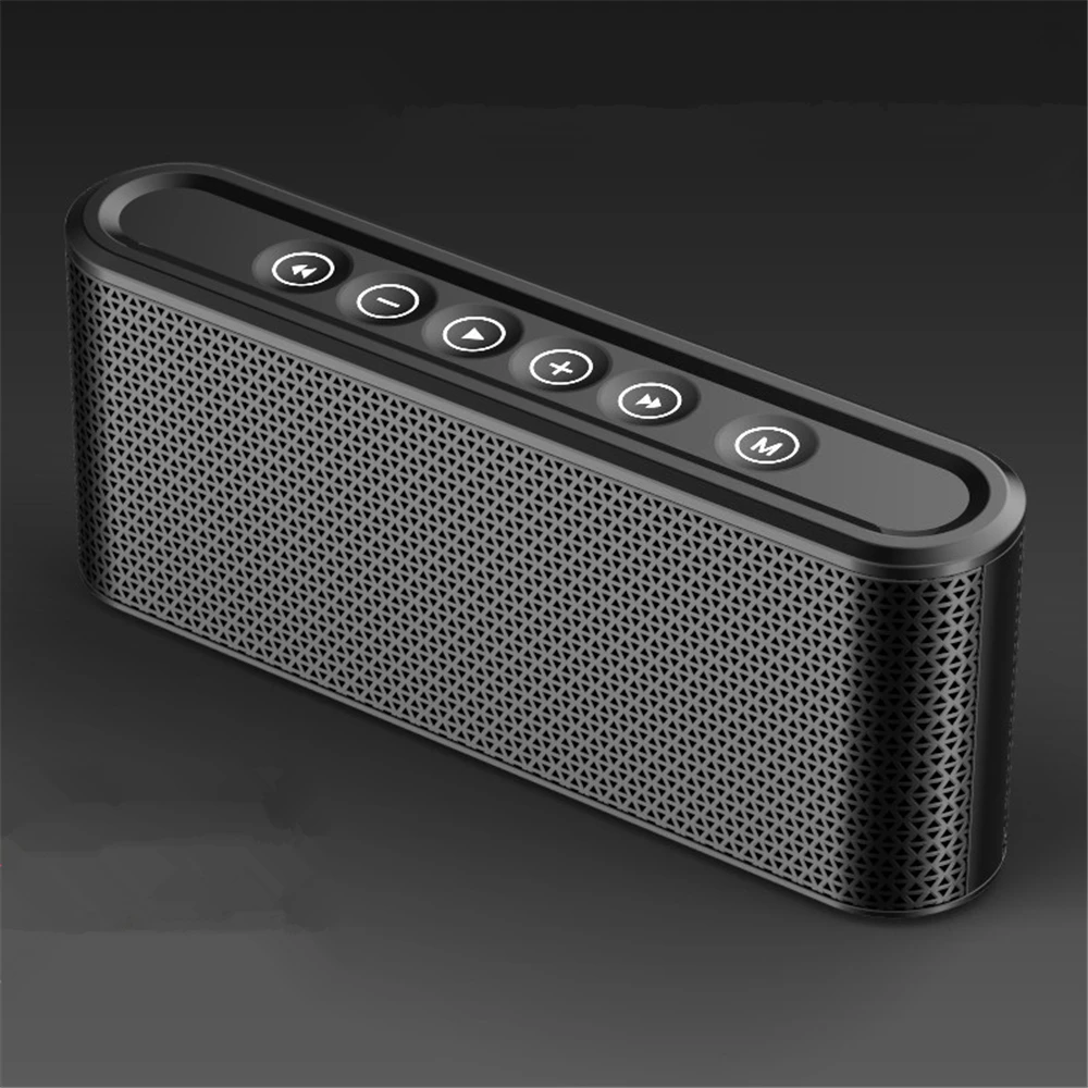 Bluetooth-Колонка V4.2 HiFi беспроводной MP3-плеер громкий динамик поддержка 32 Гб TF-карты