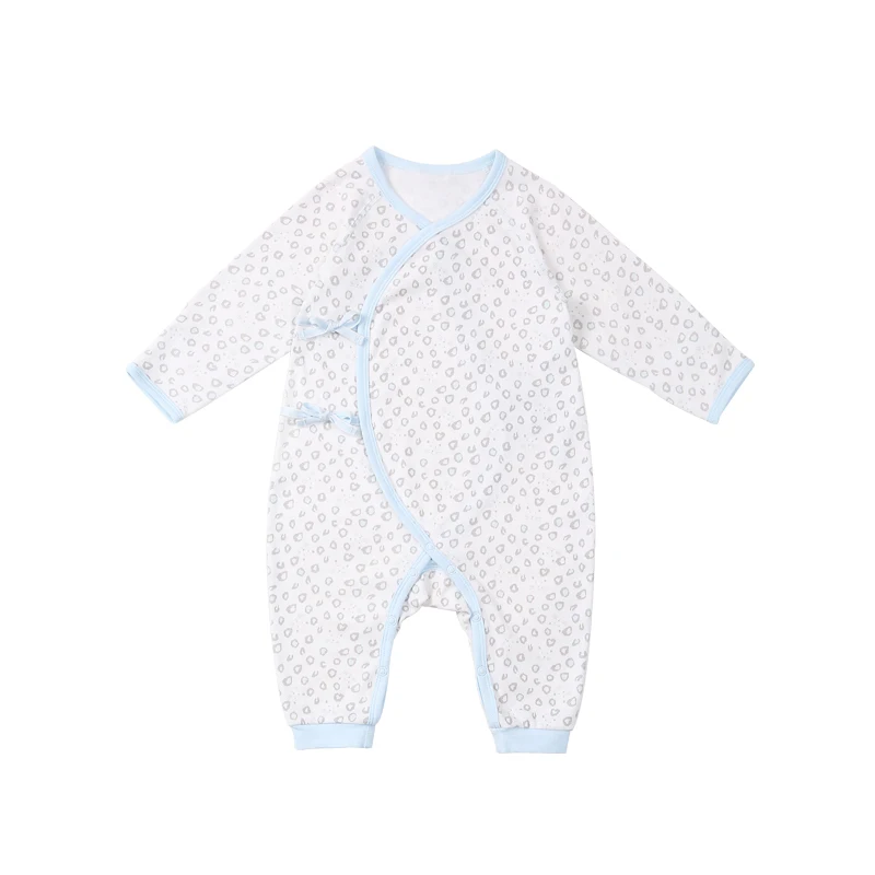 PIMA COTTON Unisex Baby Rompers Long Sleeve Cotton O-Neck 0-6M Newborn Boys&ampGirls Roupas de bebe Spring Clothes | Мать и ребенок