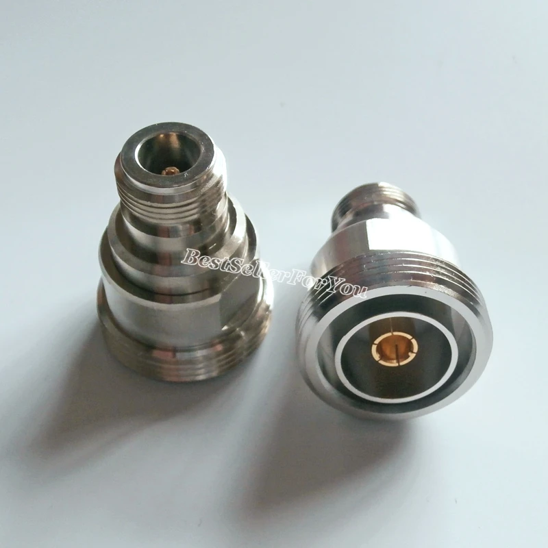 

1Pcs L29 7/16 DIN Female to N Female Jack Straight RF Coaxial Adapter Connector