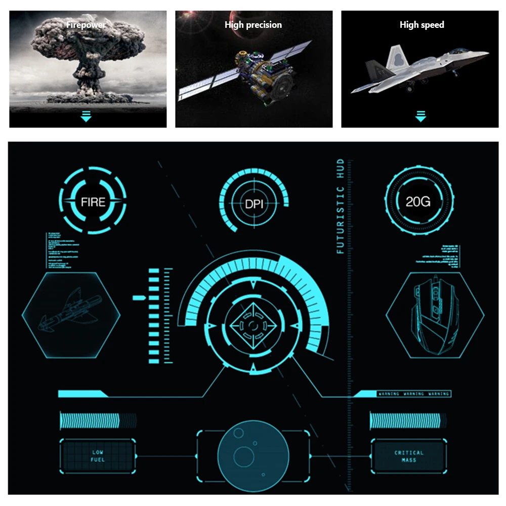 USB-мышь компьютерная ZELOTES 7200DPI 7 кнопок | Компьютеры и офис