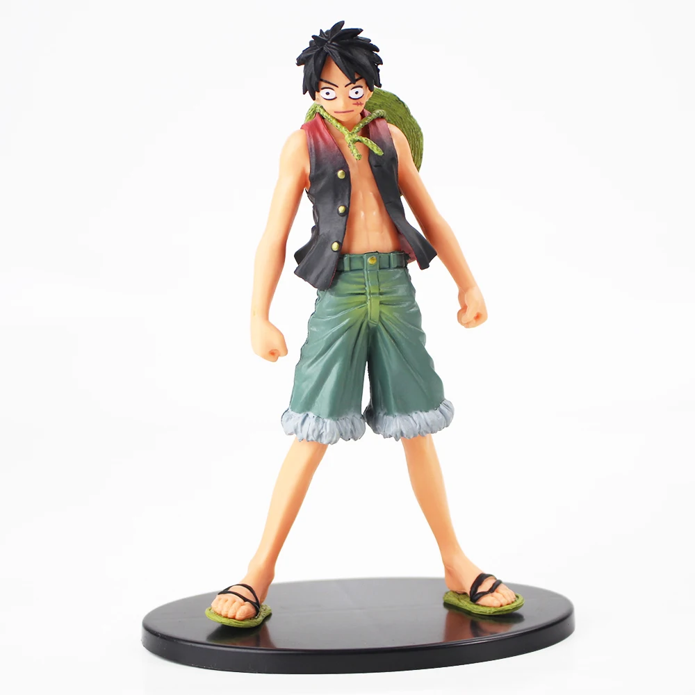 2 шт./лот 17 см Популярная аниме Portgas D Ace and Luffy ПВХ экшн фигурка модель игрушка с