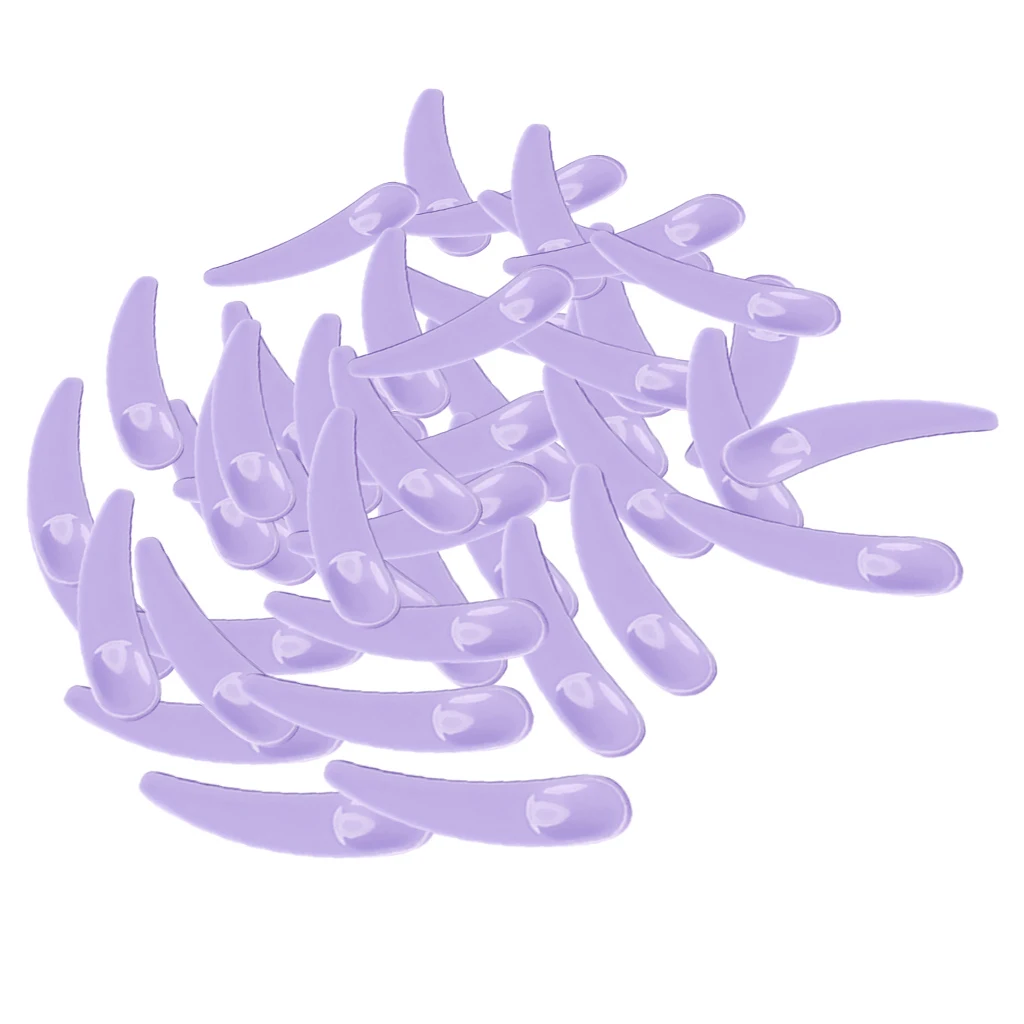 100pcs Mini Cosmetic Spatula Scoop Cosmetic Cream Mask Sample Spoon DIY Tool for Home Travel Salon- 5 Colors Optional