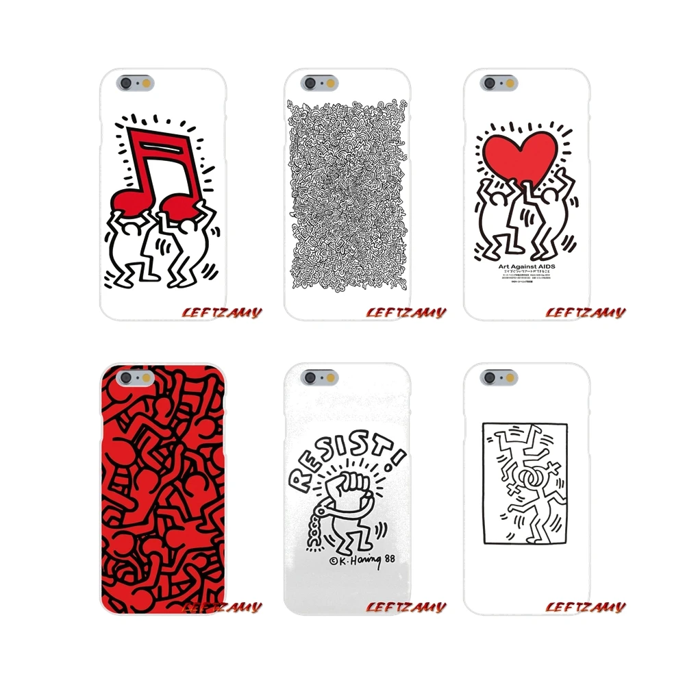Чехол для телефона на заказ Xiaomi Redmi Note 6A MI8 Pro S2 A2 Lite Se MIx Max 2 3 F1 Oneplus 6T Keith Haring icons of the