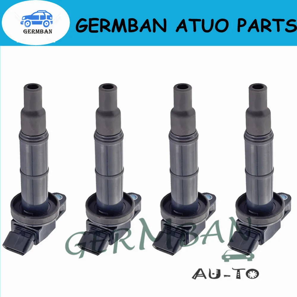 90919 02239 90080 19015 4 шт./лот катушки зажигания для DOHC двигатель 1zzfe Toyota Chevy Pontiac L4 1.8L C1249