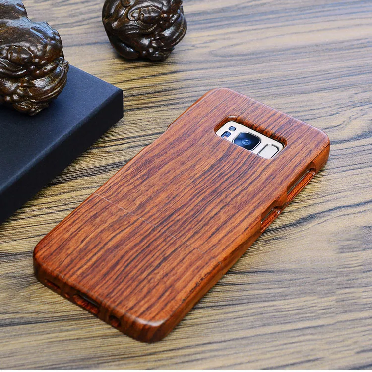 BROEYOUE чехол для samsung Galaxy S8 S9 S5 S7 S6 Edge Plus Note 8 5 4 3 Деревянный чехол для iPhone 5 5S SE 7/6/6 S/8 X плюс резьба чехол