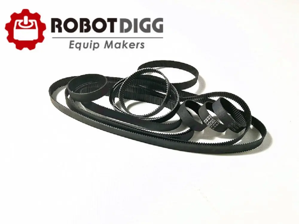 

RobotDigg Free shipping GT2 Timing Belt width 9mm closed-loop endless 200mm length