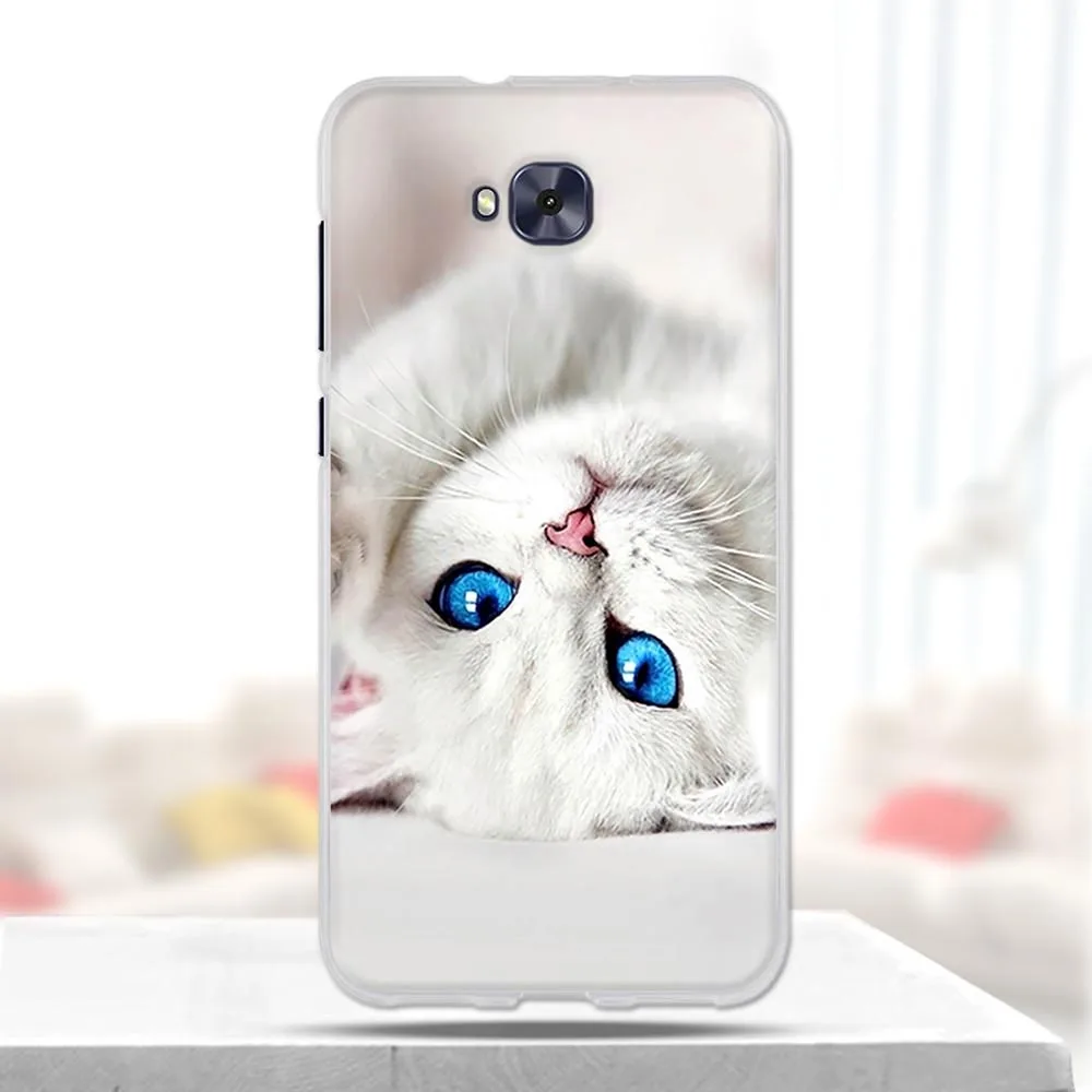 Чехол для телефона Asus Zenfone 4 ZD553KL силиконовый мягкий ТПУ чехол защитный Selfie 5 дюйма
