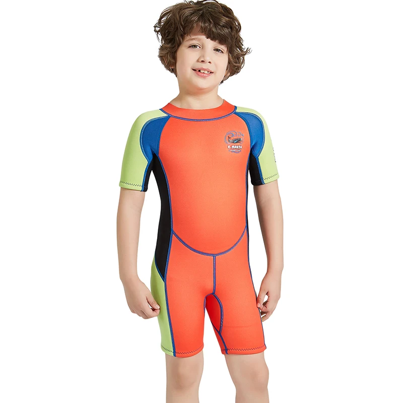 2019 детская для мальчиков водолазный костюм дети 2 5 мм неопреновый гидрокостюм