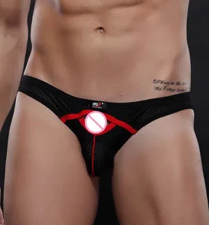 Брендовые дизайнерские сексуальные мужские трусы нижнее белье с низкой талией