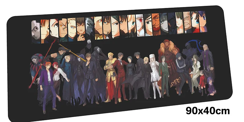 Size 900x400X2MM Fate Saber Коврик для мыши геймер 900x400 мм notbook коврик для мыши большой игровой коврик для мыши большой персональный Коврик для мыши стол для компьютера padmouse - Цвет: Size 900x400X2MM