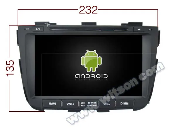 WITSON Android 10 0 IPS HD экран для KIA SORENTO 2013 автомобильный DVD стерео GPS 4 Гб RAM + 64 FLASH 8 Octa Core