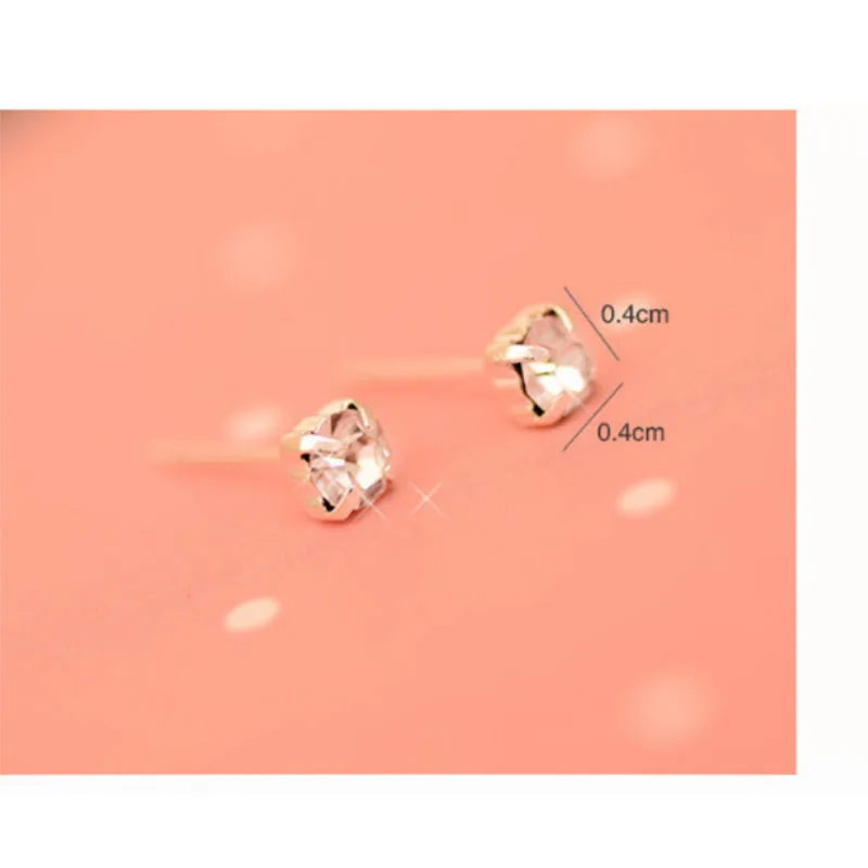 

2018 Stud Earings Fashion Jewelry Unisex Trendy Women/Men Crystal Earrings Crown Earring Piercing Gifts Fashion Cryst Wholesale