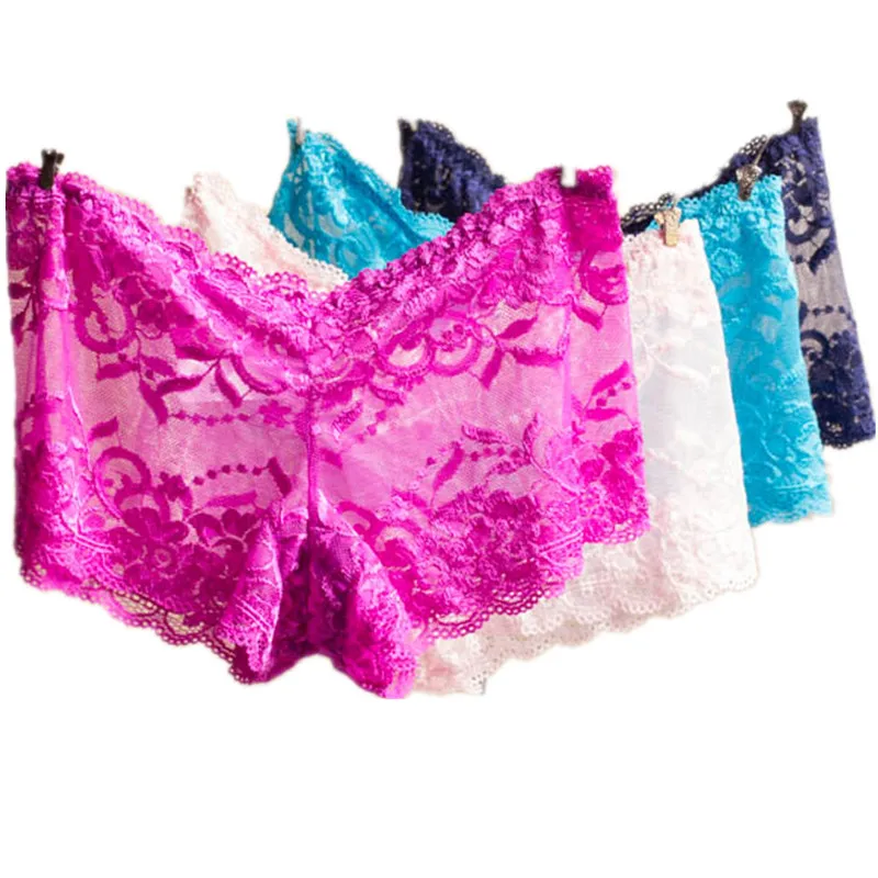 4 шт. женские кружевные трусики|panties transparent|women lace sexy pantieslace panties |