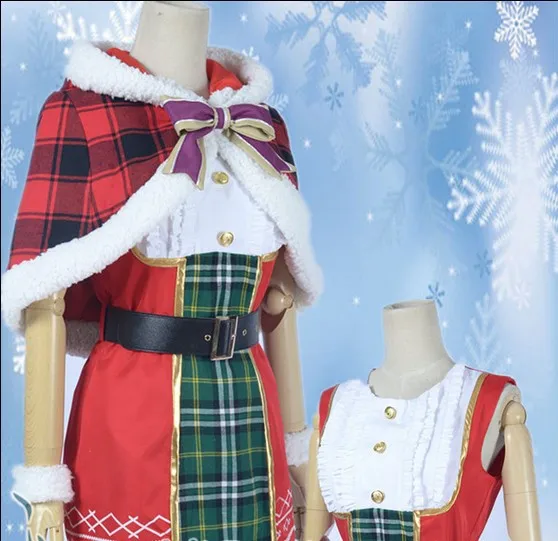 LoveLive! Love Live Yazawa Niko Cosplay Costume Card UR Christmas Day Dress |