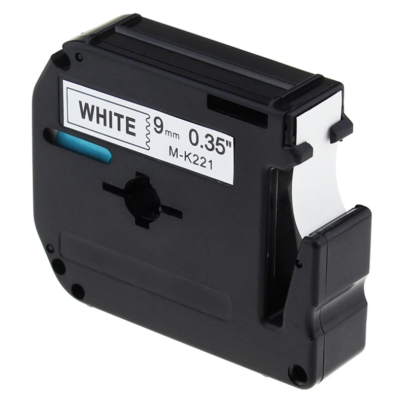 Kodex 6 шт. 9 мм M лента combo 221 совместимый с Brother P Touch этикетка MK121 MK221 MK421 MK521 MK621 MK721