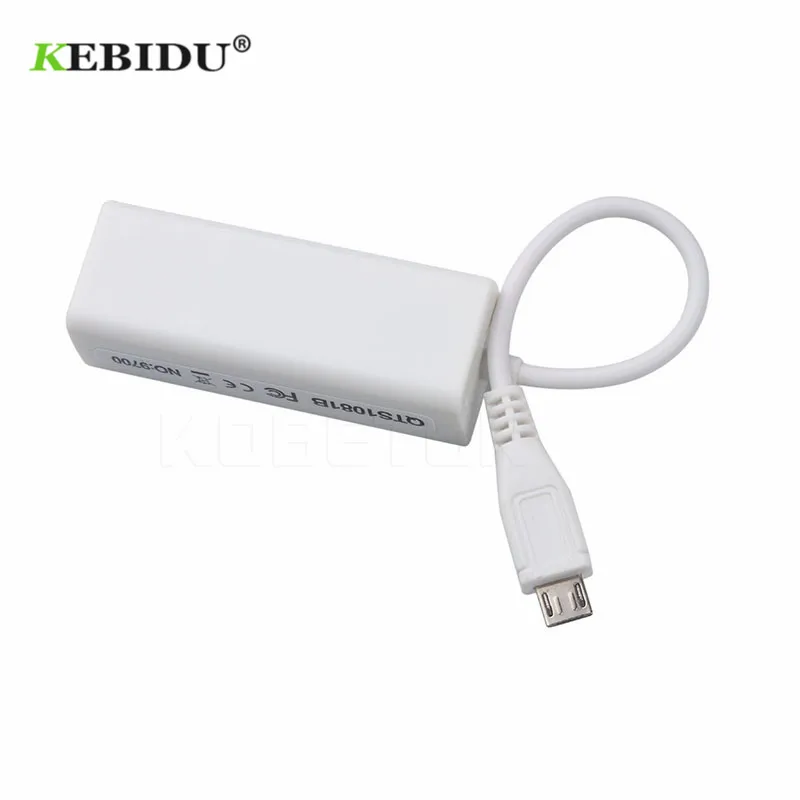 

Сетевой адаптер Micro USB 1,0 «Папа-мама», 5-Pin, 10/100 Мбит/с, Ethernet LAN, карта для Android, ПК, ноутбуков, планшетов для Windows