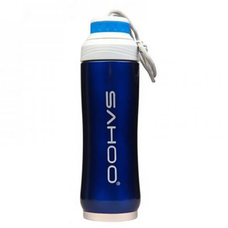 SAHOO Bike Bottle For Water Portable Stainless Steel Cycling Bottles With Cover Accessories Outdoor Sports |