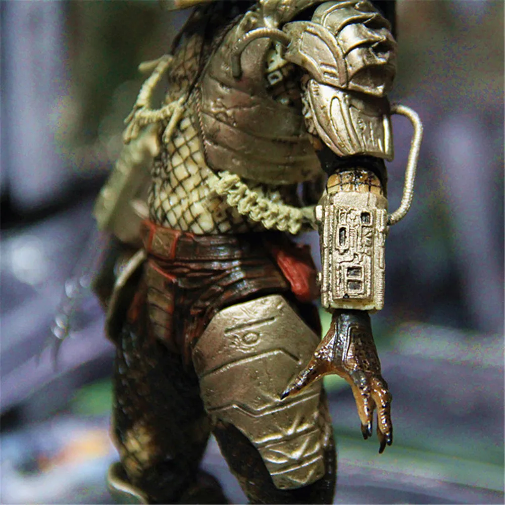 Шт. 1 шт. NECA 25th юбилей Классический Хищник рисунок джунгли Охотник ПВХ фигурку