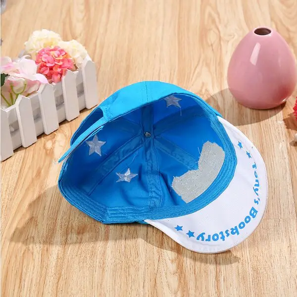 Новинка 2017 года детская бейсбольная шляпа с буквенным принтом для мальчиков и