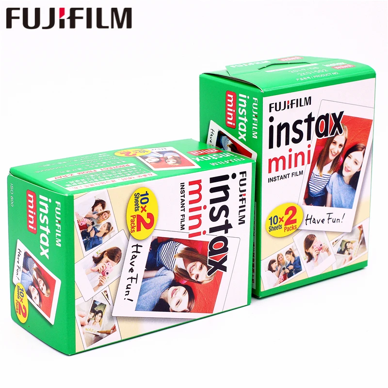 Fuji Instax Mini белая пленка 40 листов мгновенная фотобумага для камеры Fujifilm 9 8 11 7s 7 25 50s 90