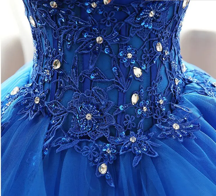 100% реальный Венецианский карнавал Королевский синий с оборками средневековое