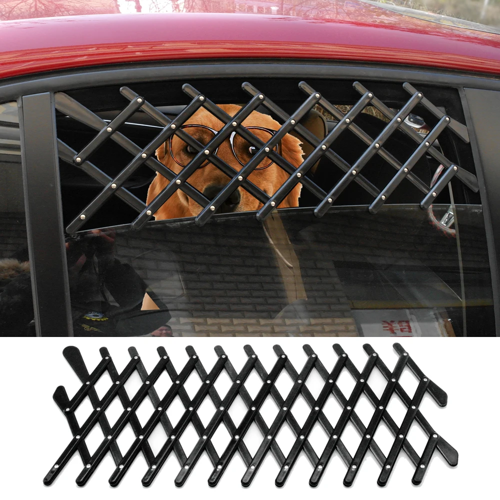 

Car Truck Window Dogs Gate Pet Vent Ventilation Lattice Dog Pet Puppy Travel Protection Gate Dogs Supplies Pet Accessories