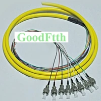 fiber pigtail stupc 8 cores sm distribution goodftth 20 50m