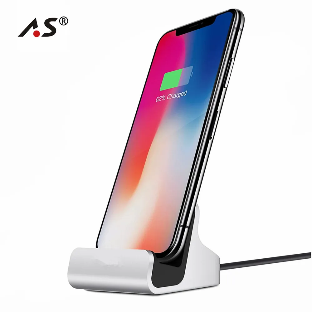А. С. AAA качество Быстрая зарядка зарядное устройство док станция для iPhone X