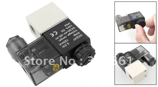 

Двухходовой Соленоидный клапан из сплава 2V025-08, размер отверстия 1/4 дюйма, алюминиевый сплав 2,5 мм, расход DC12V или DC24V, бесплатная доставка