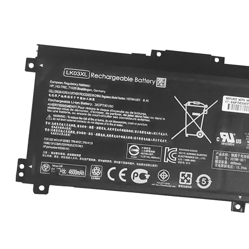 Батарея для ноутбука GZSM LK03XL HP HSTNN UB7I батарея TPN W127 W128 LK03055XL 1129 LB7U