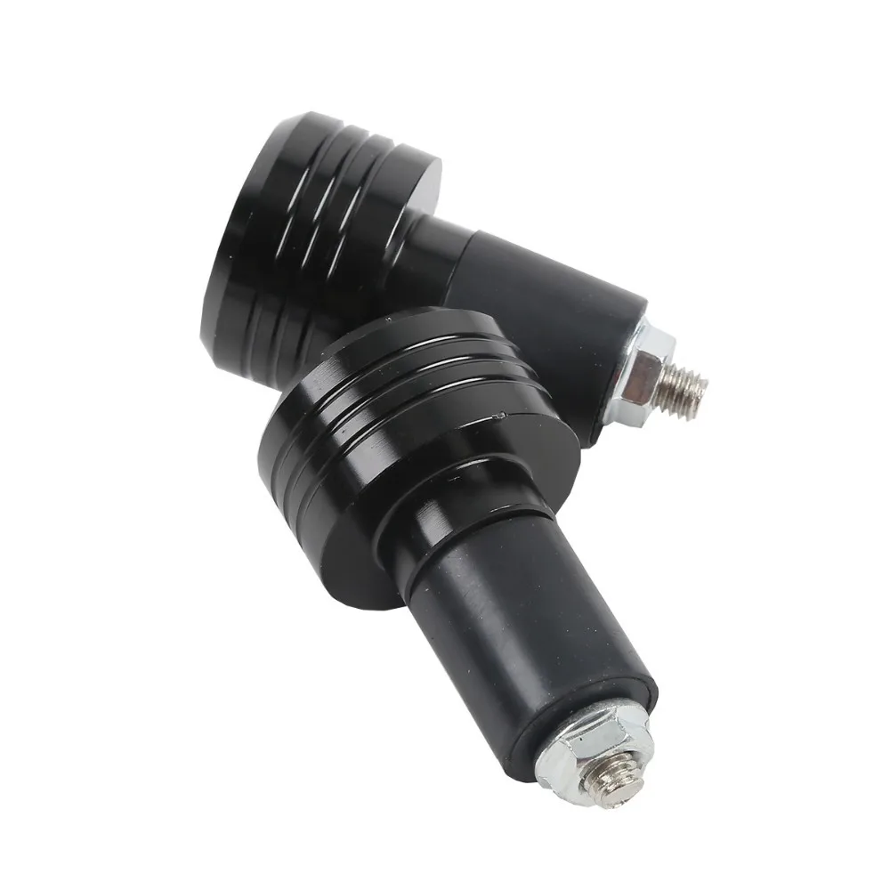 Новый черный 2 шт 7/8 "Ручка Бар Конец для Honda CBR600F CBX 1000 CBR 250R 900RR|Ручки мотоциклов| |