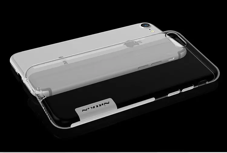 Для iPhone 8 чехол Nillkin натуральный прозрачный мягкий кремний TPU Защитный чехол для iPhone 8 7 iPhone8 Plus 4,7 ''& 5,5