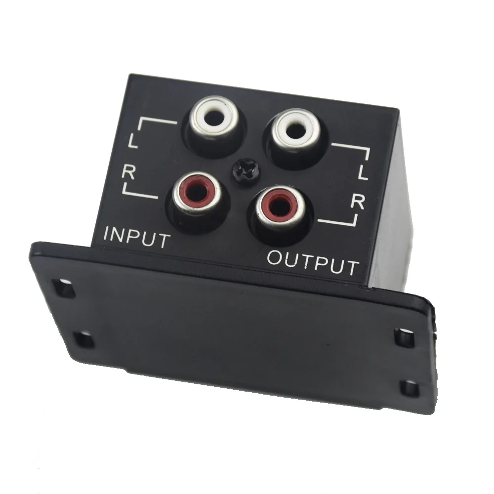 Car General 2 RCA Gain Adjust Audio Adjuster Amplifier Speaker Bass Controller Adjustable Audio potentiometer