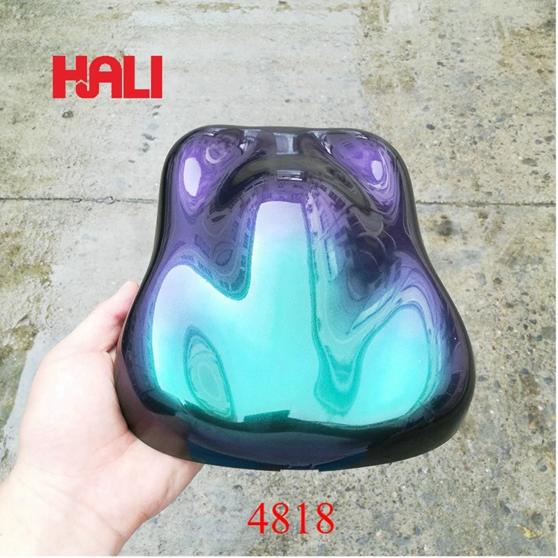 Продажа пигмента хамелеона HALI цветной дорожный пигмент меняющий цвет порошок