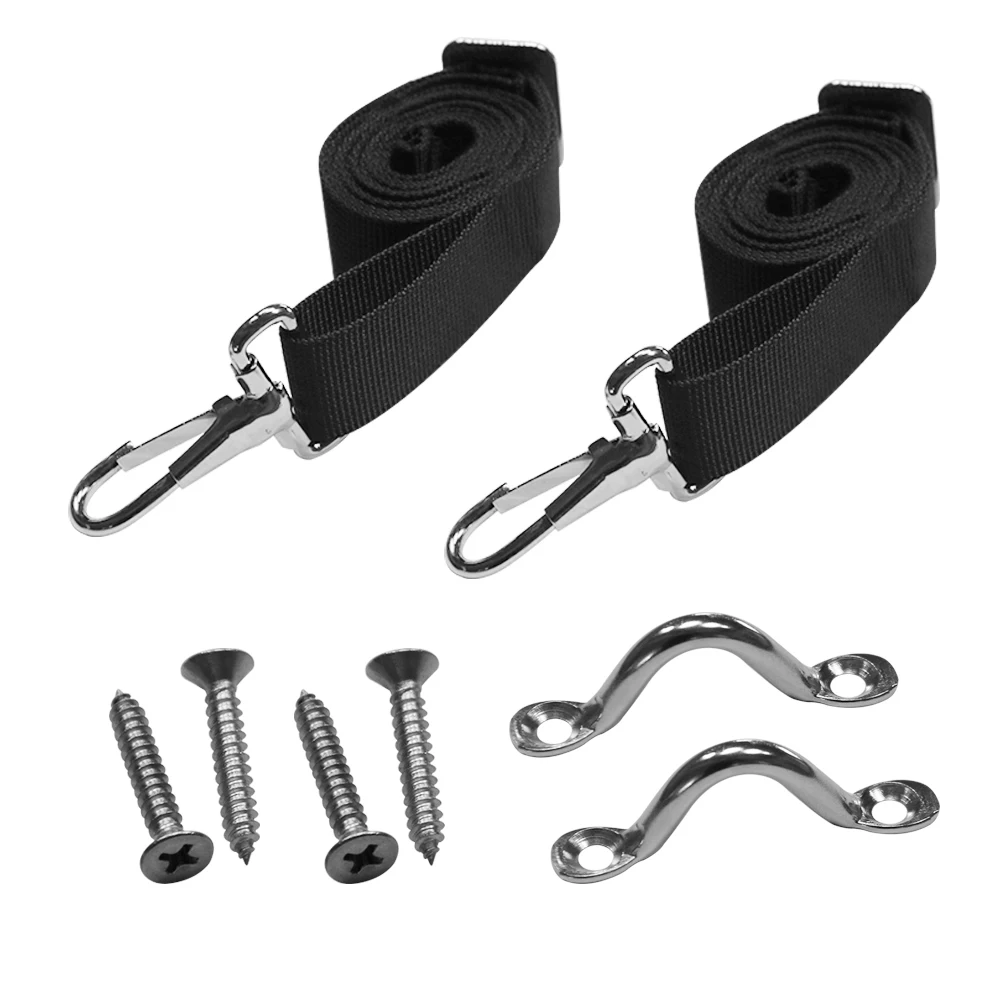 Черные нейлоновые лямки из нержавеющей стали глазные ремни для БИМИНИ-верха |