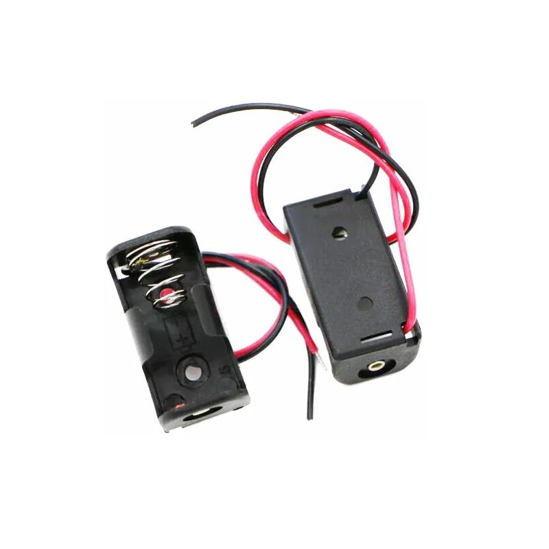 1 шт./лот Li-Ion 14250 1/2 AA коробка для хранения батарей Держатель корпуса 3 6 В AA1/2