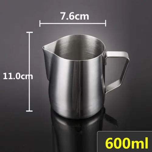 Кувшин для взбивания молока из нержавеющей стали 3 размера 150-600 мл | Дом и сад