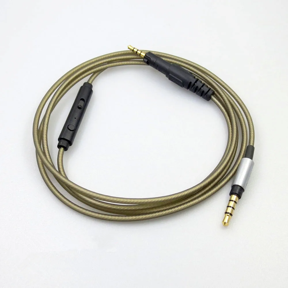 Обновленный посеребренный HIFI кабель для аудио Technica ATH-M50x ATH-M40x DJ hd518 hd558 hd598