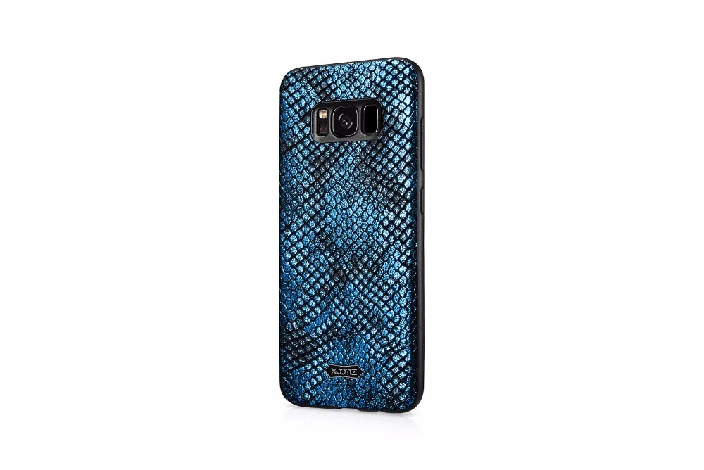 4 цвета для samsung Galaxy S8 кожаный чехол на заднюю панель телефона для samsung S8 Plus icarer xoomz модный бренд Шарм масштаб