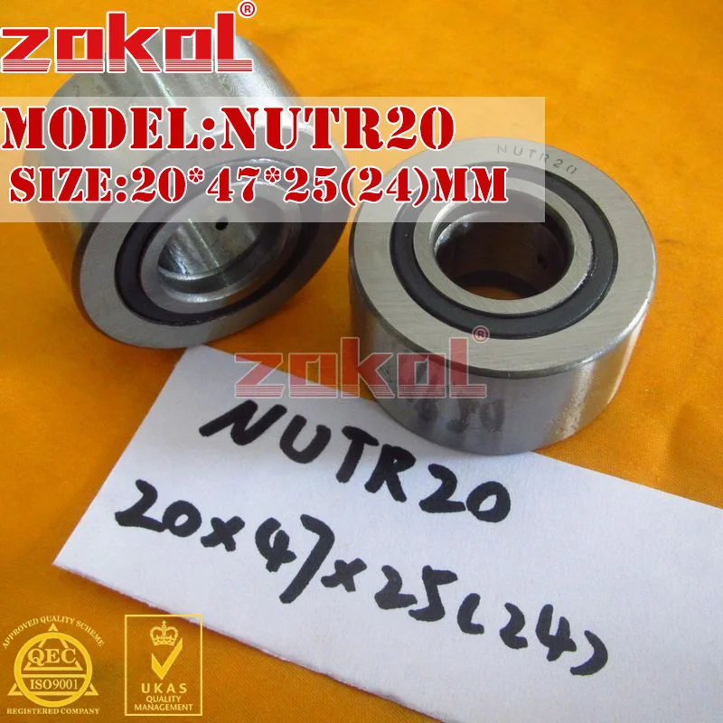 Подшипники ZOKOL NUTR20 роликовые кулачковые подшипники 20*47*25 мм|bearing bearing|bearing roller